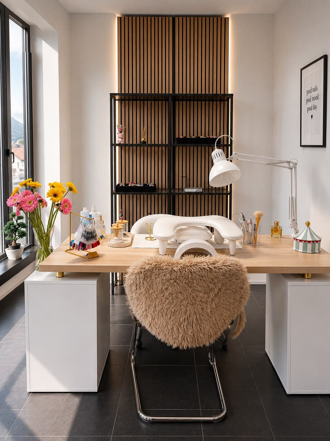 Arbeitsplatz im Nailbeauty Elif Studio